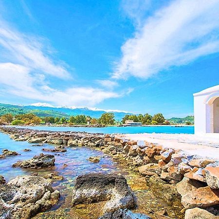 Cretan Sunset Villa Heated Pool Dhramia Bagian luar foto